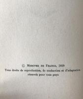 Jean Moreas LES STANCES 1959 Mercure de France UNCUT PAGES Vintage French Poetry
