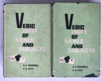 Macdonell & Keith - VEDIC INDEX OF NAMES AND SUBJECTS (2 Vols) 1967 Motilal Banarsidass / Indology Sanskrit Reference