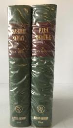 1968 Rinsen-Shoten Set: Speijer SANSKRIT SYNTAX & Andersen PALI READER / Japanese High-Quality Reprint / Indology