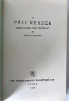 1968 Rinsen-Shoten Set: Speijer SANSKRIT SYNTAX & Andersen PALI READER / Japanese High-Quality Reprint / Indology