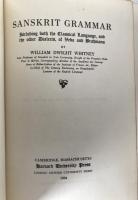 William Dwight Whitney - SANSKRIT GRAMMAR - 1964 Harvard Univ. Press (1889 2nd Ed.) - Solid Study Copy with Annotations