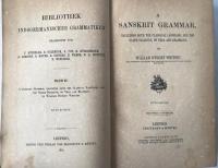 William Dwight Whitney - A SANSKRIT GRAMMAR - 1924 Leipzig 5th Ed. - Breitkopf & Hartel - Veda & Brahmana