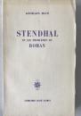 1954 Stendhal et les problèmes du roman by Georges Blin | José Corti | UNCUT French 1st Ed | Literary Criticism