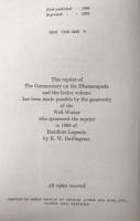 The Commentary on the Dhammapada, Vol. II (1970 Reprint) - Ed. by H.C. Norman