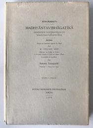 MADHYĀNTAVIBHĀGAȚĪKĀ Vol. I (1966 Reprint)