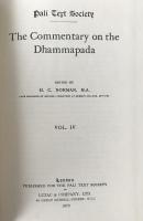 DHAMMAPADATTHAKATHĀ Vol. IV & Index (1970 PTS Reprint)