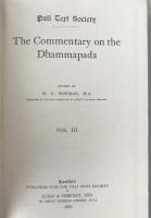 DHAMMAPADATTHAKATHĀ Vol. III (1970 PTS Reprint)