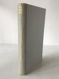 Paramatthajotikā II (Sutta-Nipāta Commentary) Vol. I 1966 PTS Hardcover