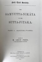 Samyutta Nikaya Part I: Sagātha-Vagga (PTS 1973 Hardcover Reprint)