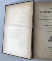 Rare Paul Deussen "Sechzig Upanishad's des Veda" 1921 German Indology Classic