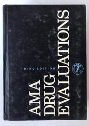 Vintage AMA Drug Evaluations Third Edition 1977 US Medical Reference