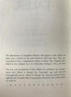 GOETHE FAUST 1981 Franklin Library Deluxe Full Gilt Leather Bound Siebertz Illus