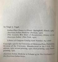 American Indian Medicine Virgil J. Vogel 1973 Oklahoma Press Native American Studies