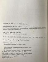 Scarce 1976 Pharmacology Monograph: Physiologic Disposition of Drugs of Abuse, Lemberger & Rubin