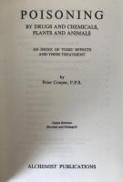 POISONING by DRUGS and CHEMICALS (1974 Third Edition)