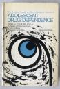 The Pharmacological and Epidemiological Aspects of Adolescent Drug Dependence 1968 1st Ed Psychedelic Cover
