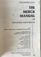 The Merck Manual of Diagnosis and Therapy. Seventeenth Edition (Centennial Edition) ハードカバー　（英語版）