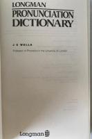 Longman Pronunciation Dictionary ハードカバー  (英語版)