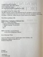 Longman Pronunciation Dictionary ハードカバー  (英語版)