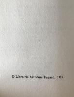 French Literary History: Histoire de la littérature fantastique en France by M. Schneider (1985 Fayard)