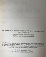 Lewis Mumford: The Myth of the Machine (French) Complete 2 Vol Set 1973-74 Print