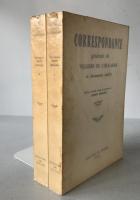 Auguste Villiers de l'Isle-Adam: Correspondance Générale, 2 Volumes, 1962 Critical Edition
