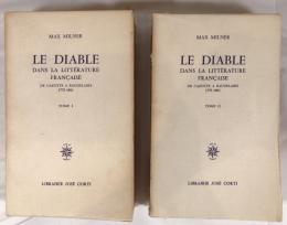 Max Milner LE DIABLE DANS LA LITTÉRATURE FRANÇAISE Complete 2 Vol Set 1971