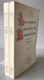 Auguste Viatte LES SOURCES OCCULTES DU ROMANTISME Complete 2 Vol Set 1979
