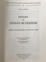 É. Lamotte HISTORY OF INDIAN BUDDHISM 1988 English Trans. Louvain Orientalist