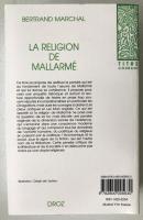 La religion de Mallarmé Bertrand Marchal 2018 New Revised Ed. Paperback