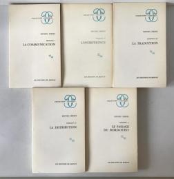 Michel Serres: Hermès Series (5 Vol Set) - French Philosophy - Editions de Minuit (1968-80)