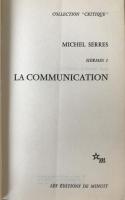 Michel Serres: Hermès Series (5 Vol Set) - French Philosophy - Editions de Minuit (1968-80)