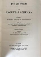 Pali Text Society (PTS) Anguttara-Nikāya Multi-Volume Set (c. 1958-61)