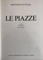 Deluxe LE PIAZZE (The Squares) 1975 - Italian Monumenti D'Italia - Japanese Provenance