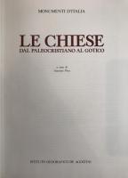 Tange Office Provenance: LE CHIESE (Early Christian to Gothic) - 1987 Italian Deluxe Ed.