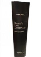 Black's Law Dictionary (BLACK'S LAW DICTIONARY (STANDARD EDITION)) Garner, Bryan A.