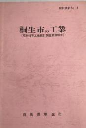 桐生市の工業 : 工業統計調査結果報告 昭和53年 