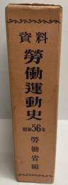 資料労働運動史 昭和56年(第36巻)