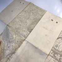  【古地図】愛知県古地図　二万分の一　新城・豊橋・老津村・蒲郡・卸油・岡崎・田原・石巻山　共８枚