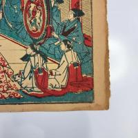 【版画】伊勢大々御神楽之図　版画絵　明治４５年発行