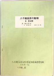 八千穂高原の動物　Ⅲ.昆虫類