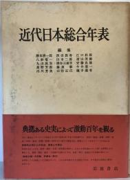 近代日本総合年表