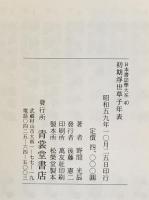 初期浮世草子年表・近世遊女評判記年表