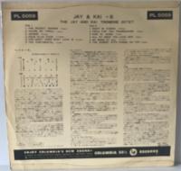 LP The Jay and Kai Trombone Octet、Jay & Kai/J.J.ジョンソン & カイ・ウィンディング　PL 5059