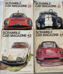 スクランブル・カー・マガジン　38号（1983年7月）、42号（1983年11月号）、43号（1983年12月号）、44号（1984年1月号）