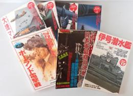 歴史群像　Vol.2（1994/03）、Vol.3（1994/06）、Vol.4（1994/09）、Vol.5（1994/11）、Vol.17（1998/01）、別冊歴史読本　Vol.18（1992/05）、歴史群像　欧州戦史　Vol.1（1997/04）