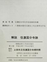 解説 信濃国分寺跡　
