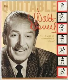 Quotable Walt Disney(Disney Editions Deluxe)