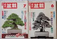 近代盆栽　1989年4月号、1990年4月、9月、1993年6月、1994年2月、1995年3月、4月、5月、6月、7月