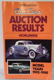 old cars Auction Results 1988 edition Model years 1902-1988